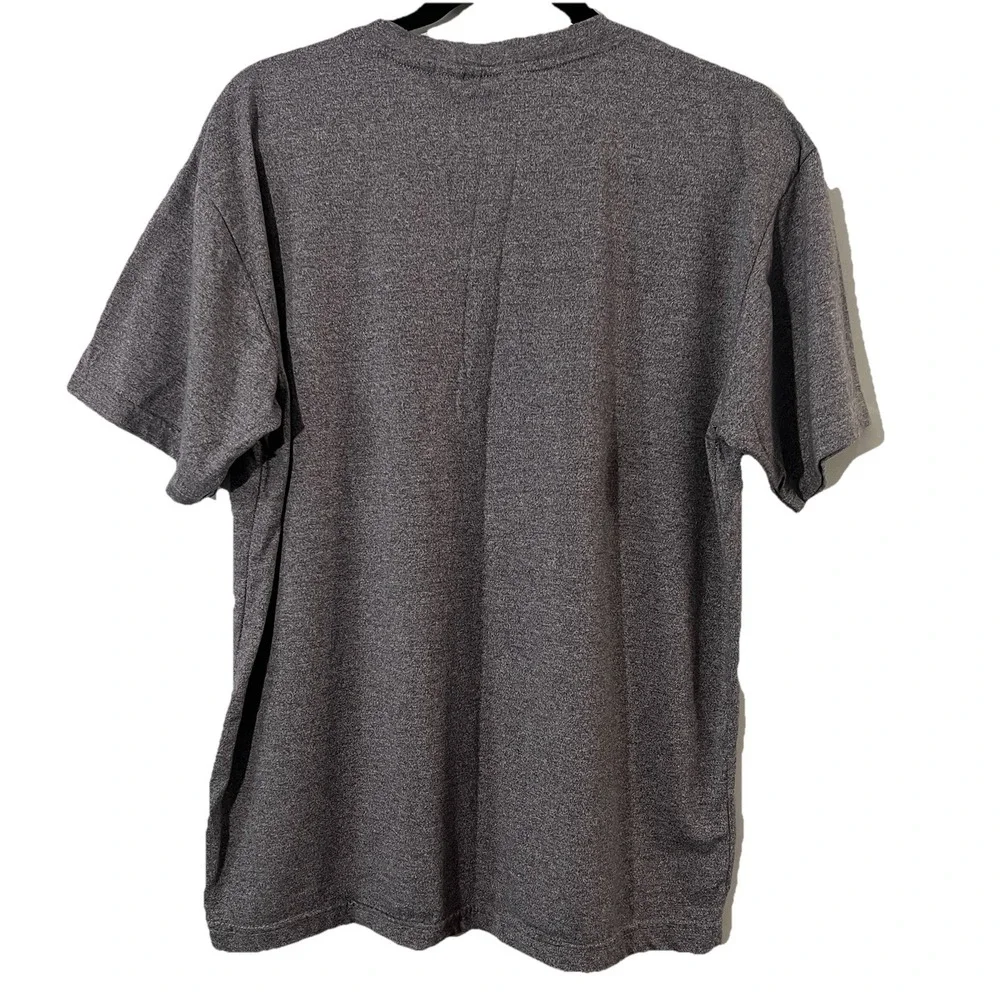 LADA The Original Style Mens T-shirt‎ Short Sleeve V-Neck Gray Size XL